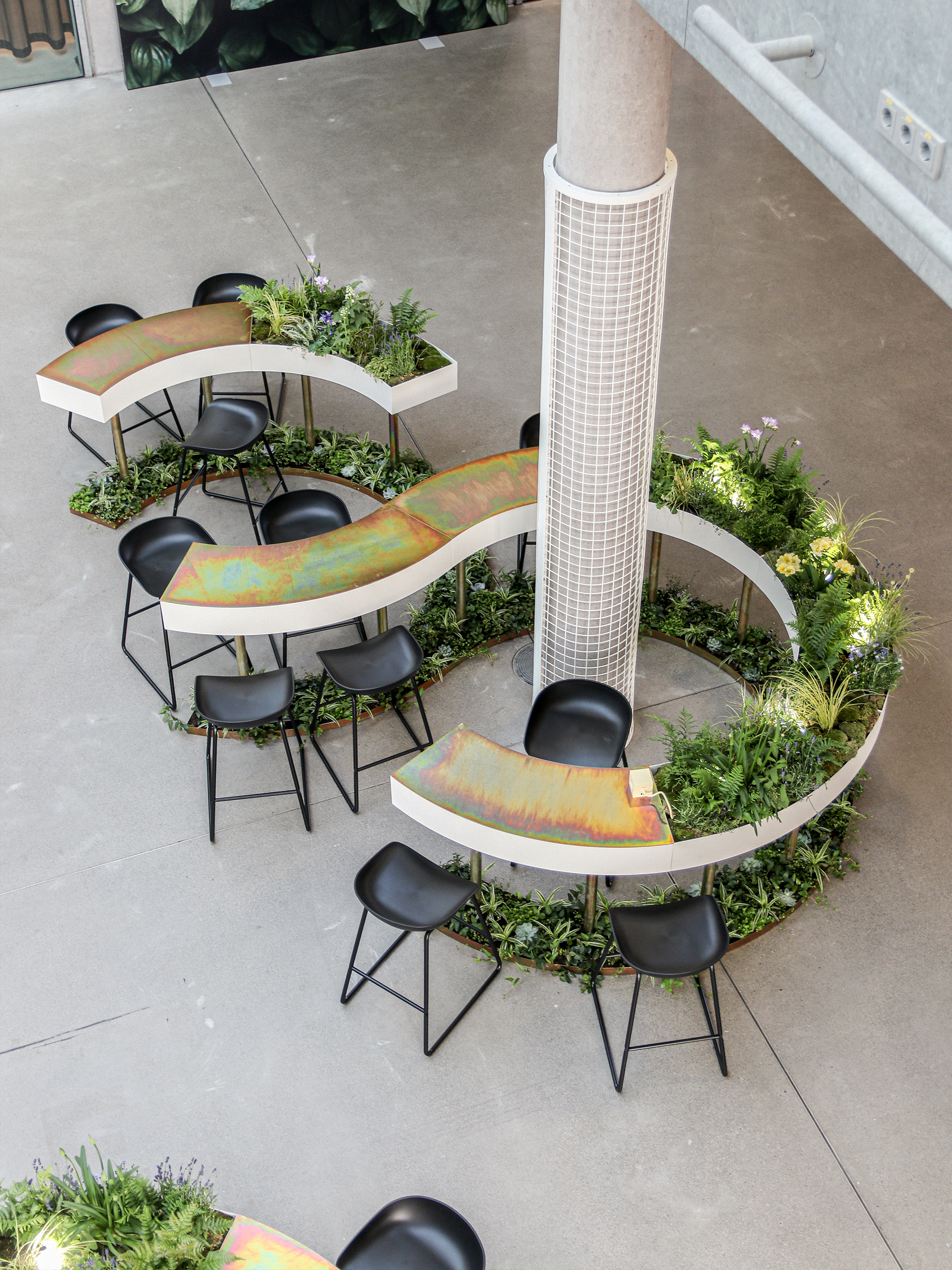 HUGO BOSS feel-good garden. Pop-up Fläche by Future Supply