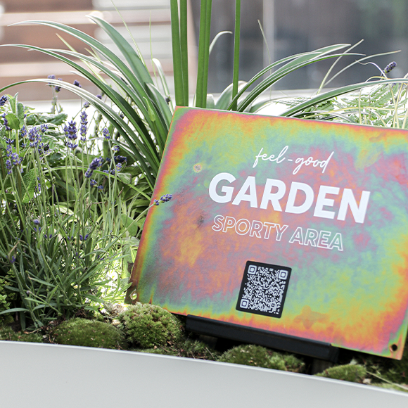 HUGO BOSS feel-good garden. Pop-up Fläche by Future Supply