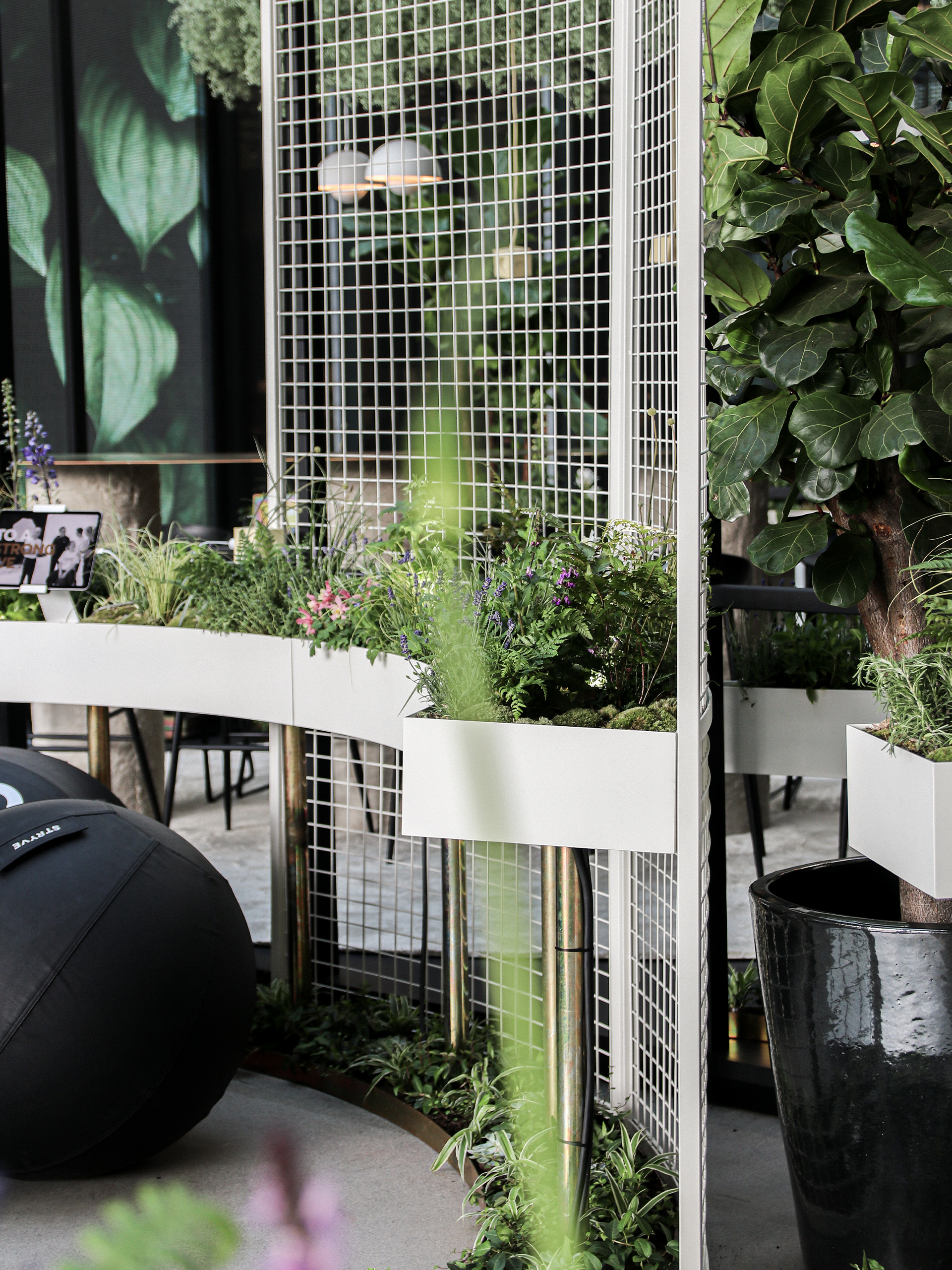 HUGO BOSS feel-good garden. Pop-up Fläche by Future Supply