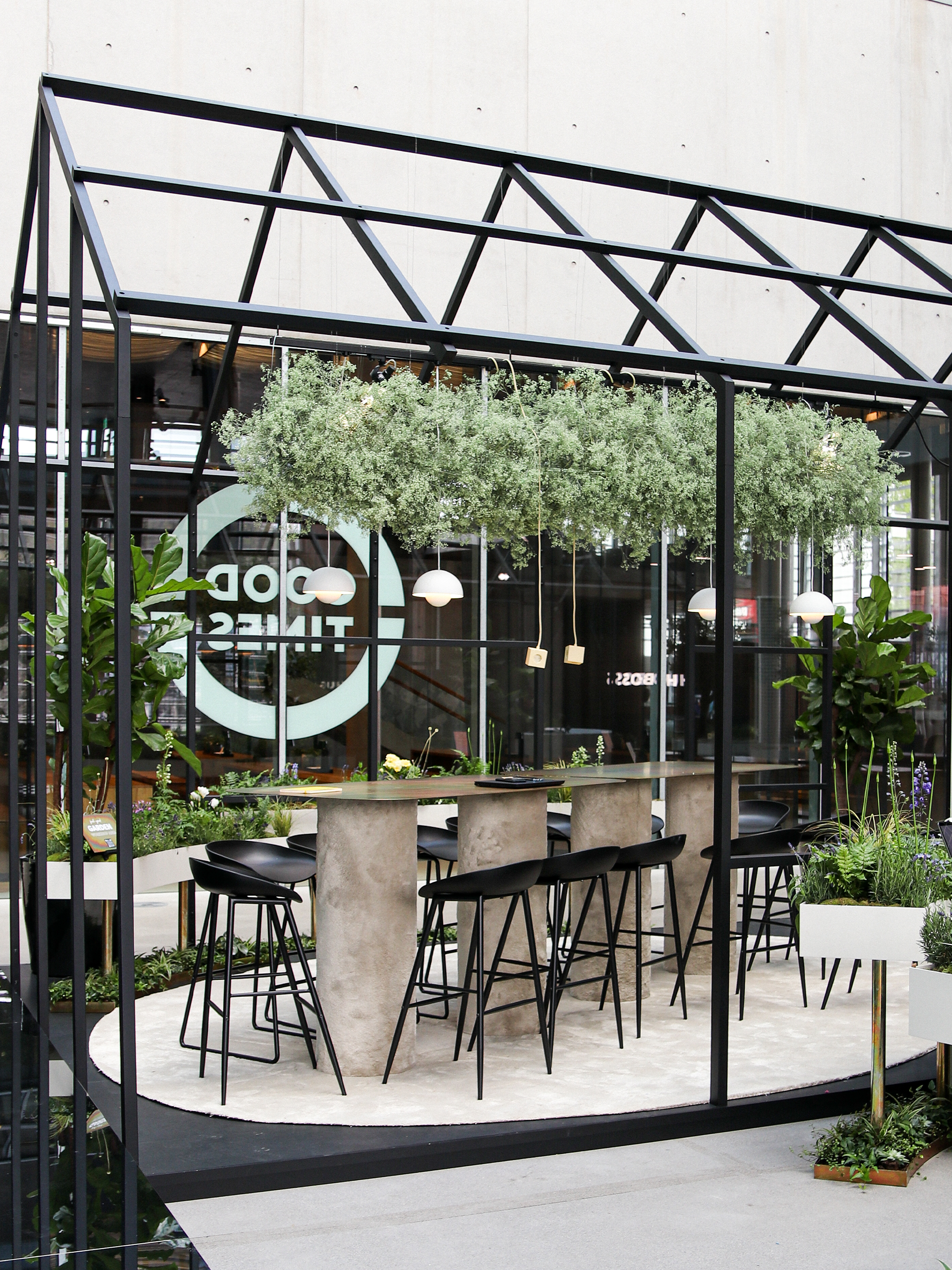 HUGO BOSS feel-good garden. Pop-up Fläche by Future Supply