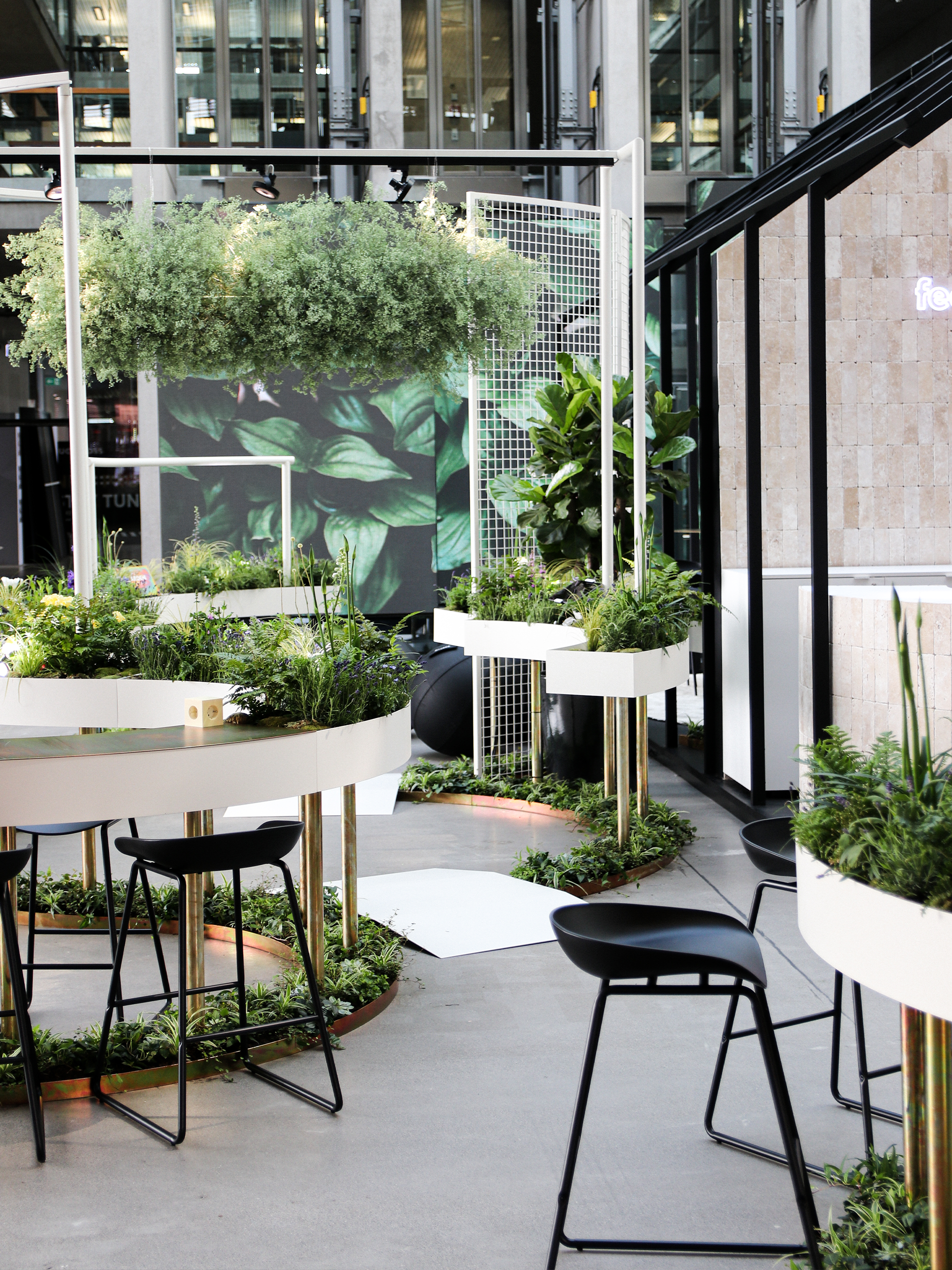 HUGO BOSS feel-good garden. Pop-up Fläche by Future Supply