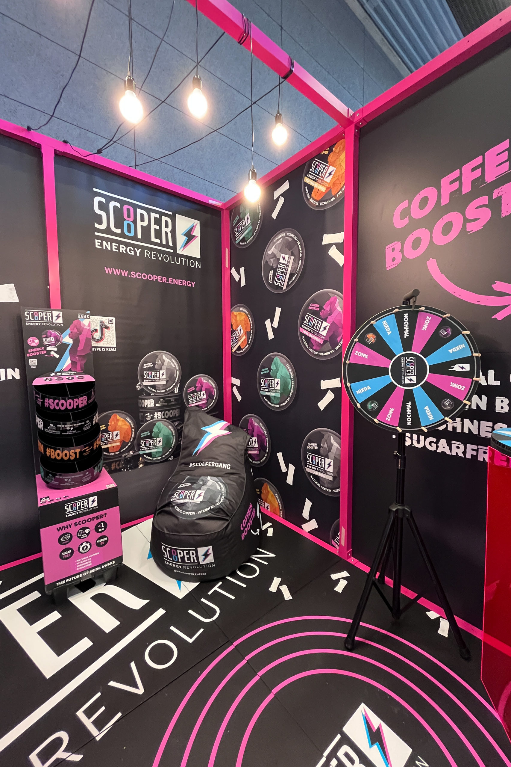 Scooper Messestand by Future Supply