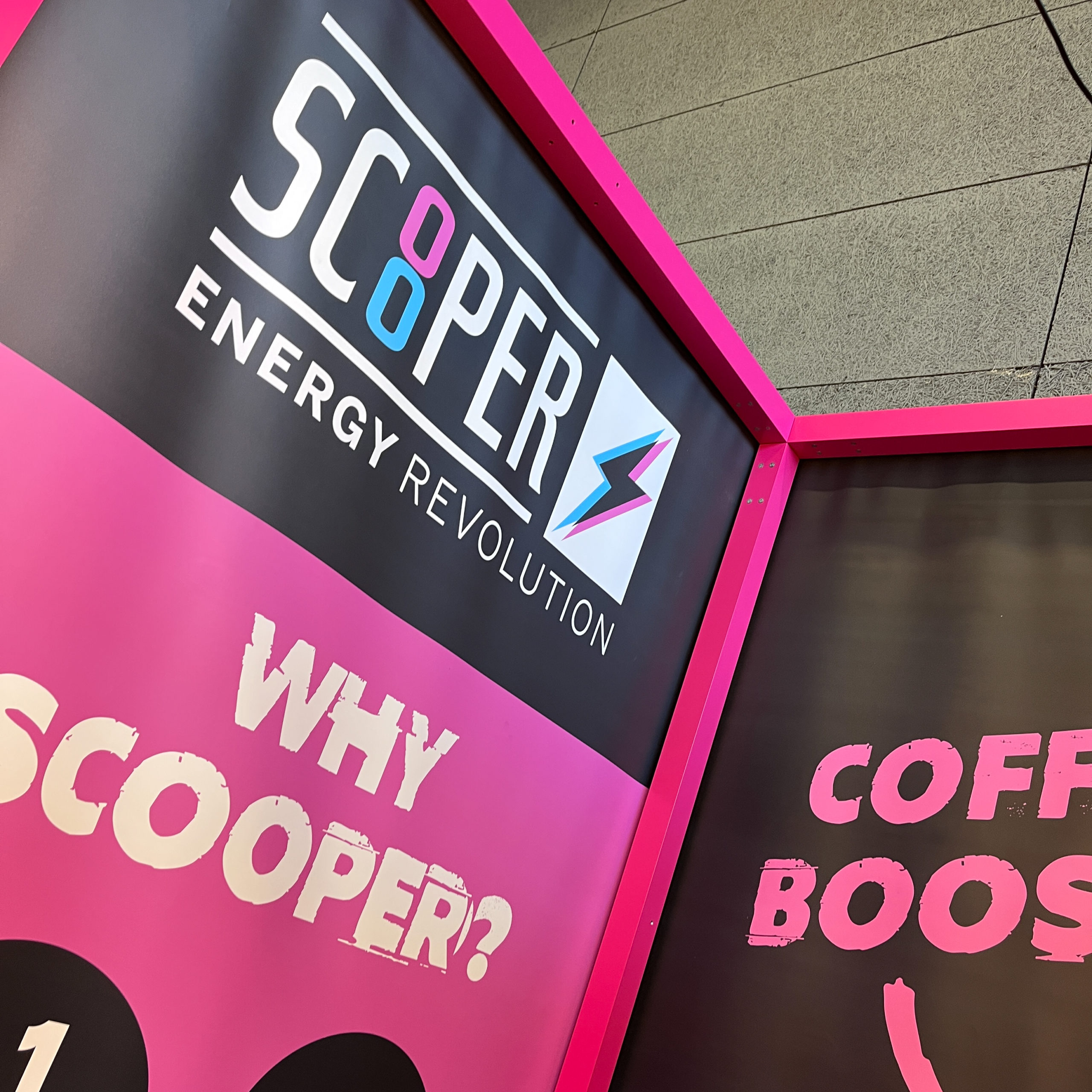 Scooper Messestand by Future Supply