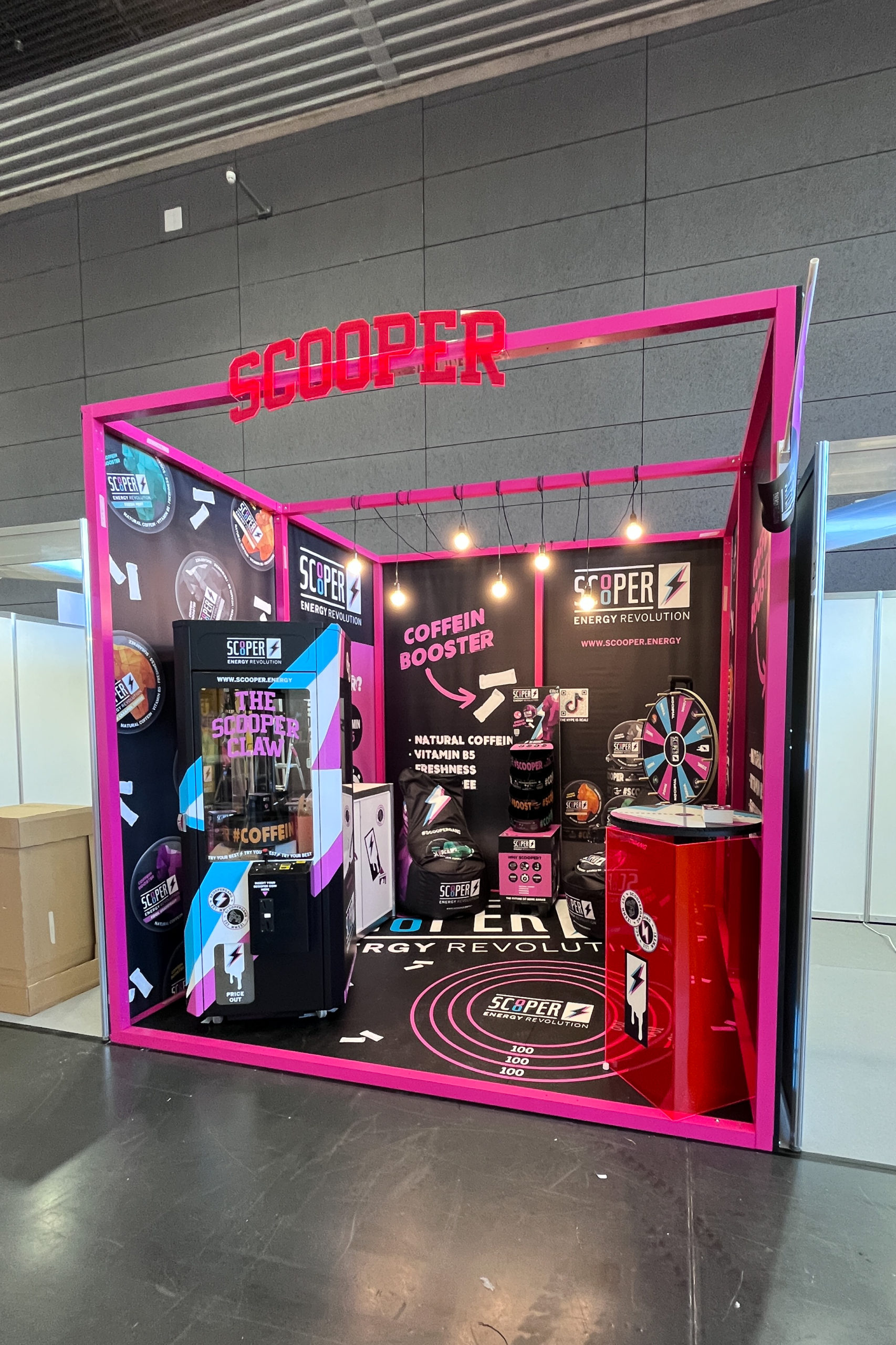 Scooper Messestand by Future Supply