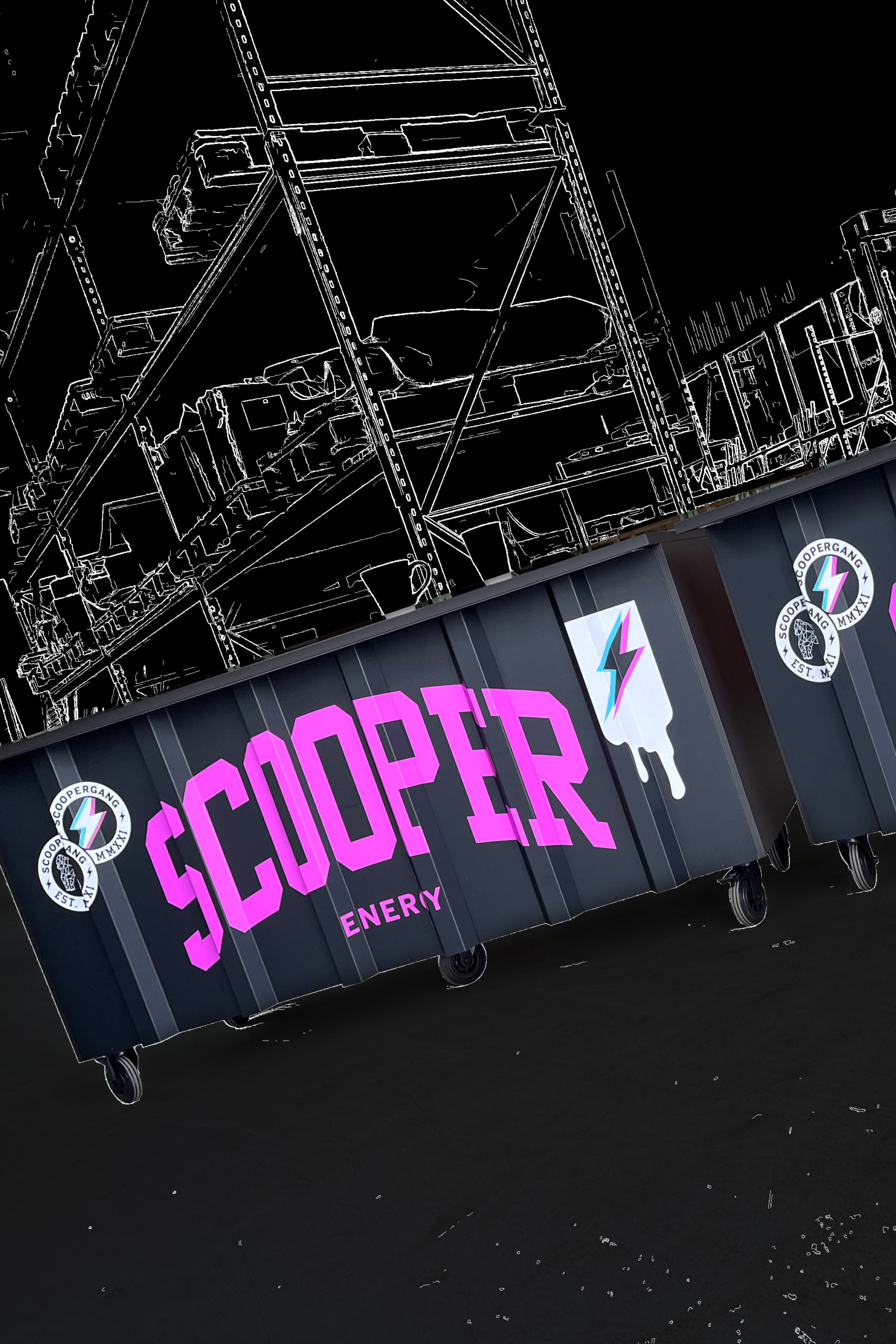 Scooper Energy Festival Container by Future Supply