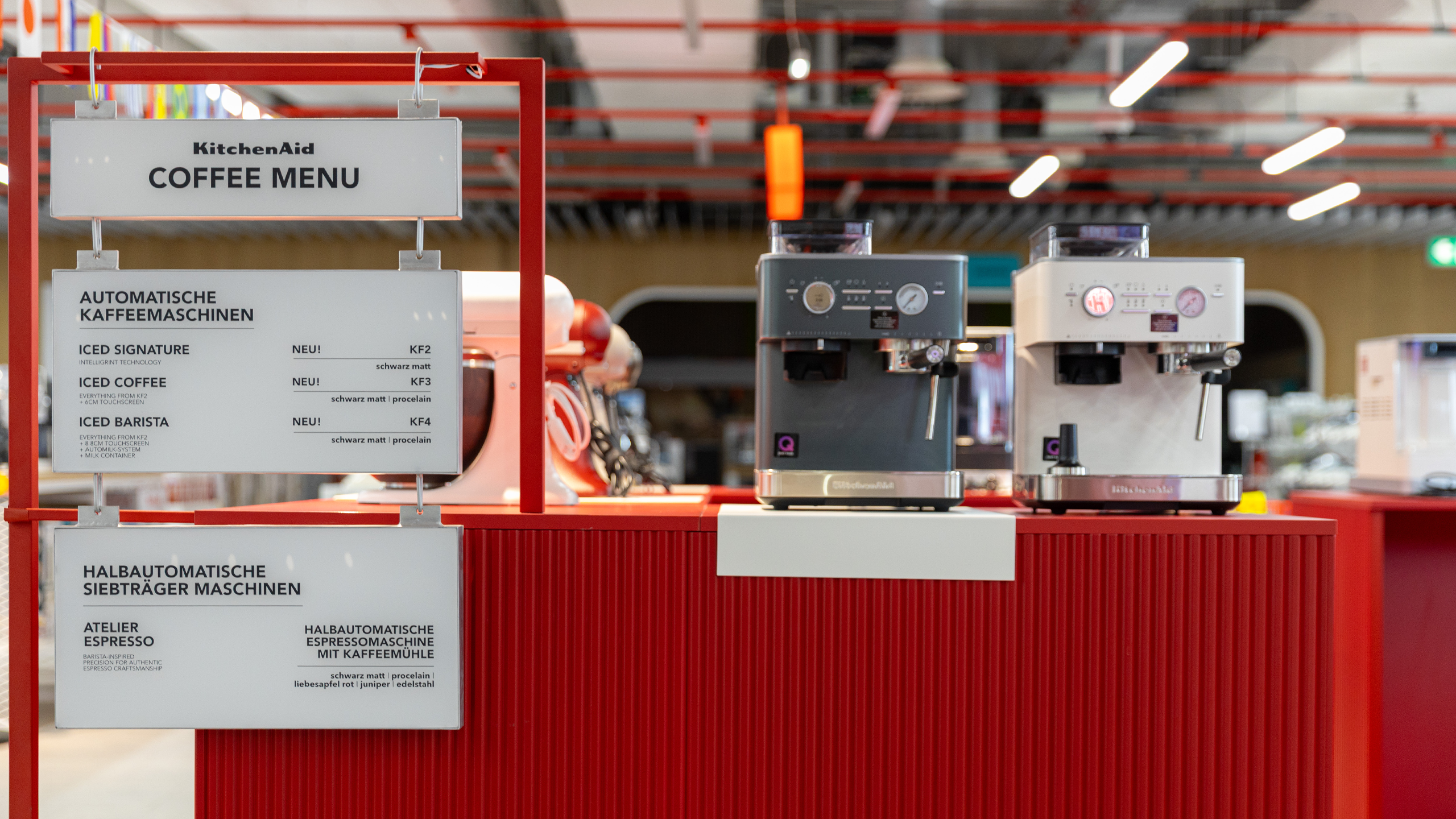 kitchenaid hamburg präsentationstheke verkostungstheke